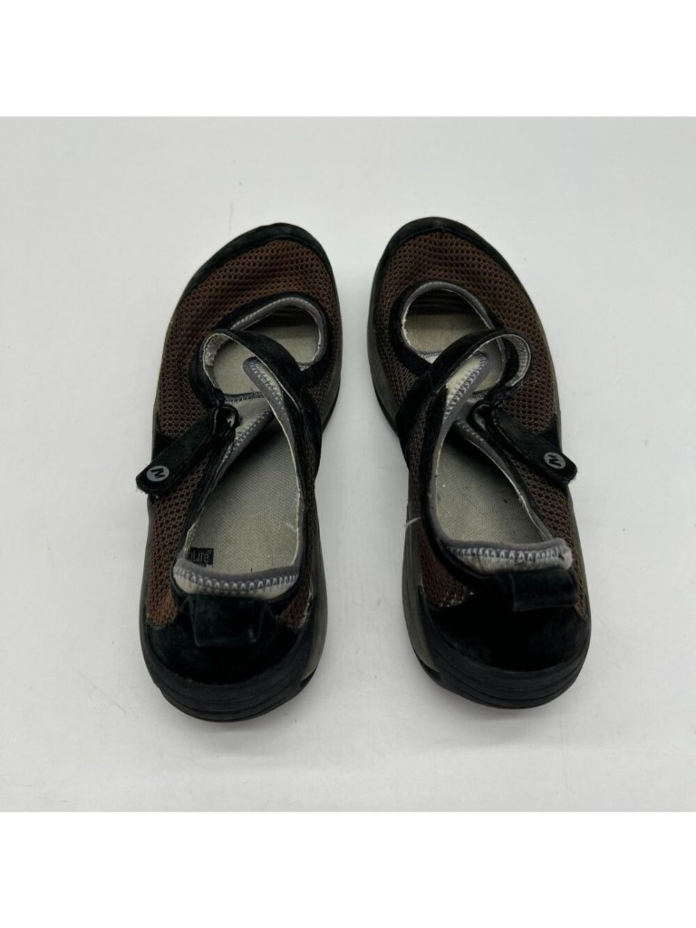 Merrell Womens Encore Strap Mary Jane Flat Sandals Size 8 Brown Mesh Casual - Picture 6 of 9